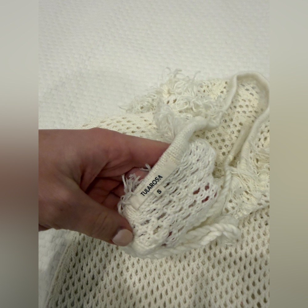 Tularosa Peek-A-Boo Crochet Coverup - Picture 4 of 5